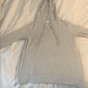 Lou and Gray hooded sweatshirt